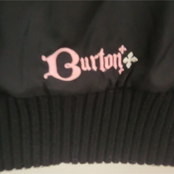 BURTON | Nylon vest jacket black embroidered sz XS - Picture 4 of 5